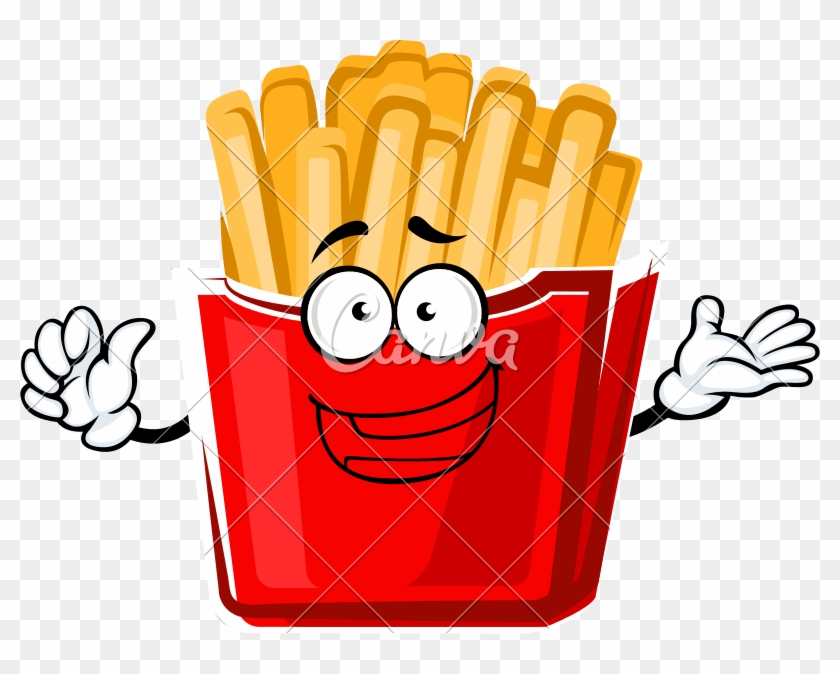 800 X 594 1 - French Fries Clipart #1193769