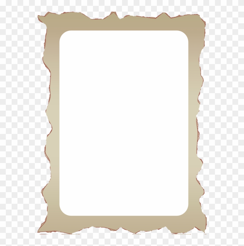 Parchment Clipart Free For Download - Moldura Pergaminho Em Png Transparent Png