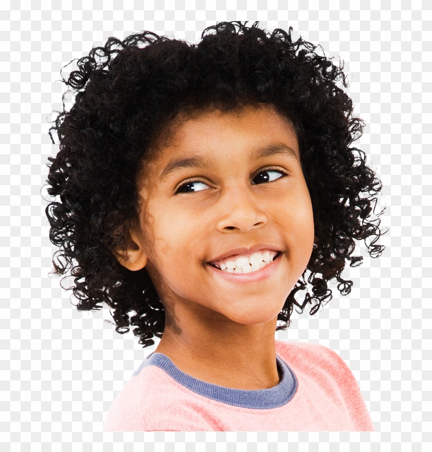 Black Kid Png - Kids Hair Png Clipart #1194663