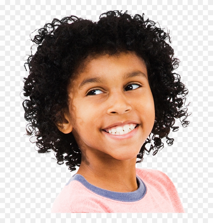 Black Kid Png - Kids Hair Png Clipart