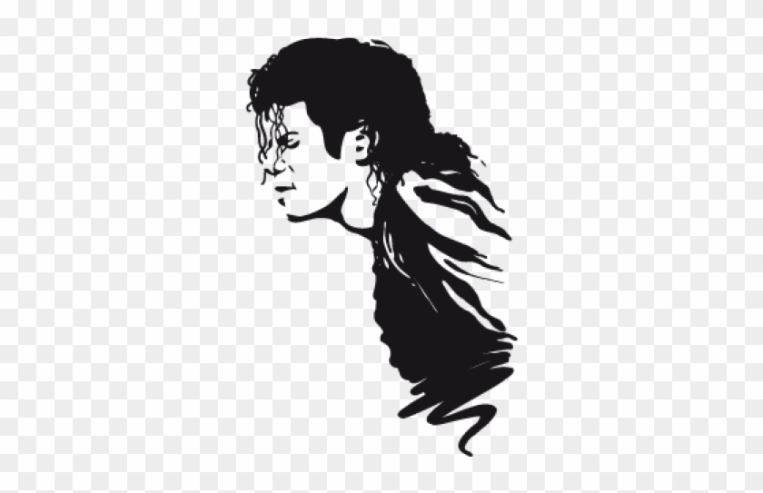 Michael Jackson Clipart Black And White - Michael Jackson Black Art - Png Download
