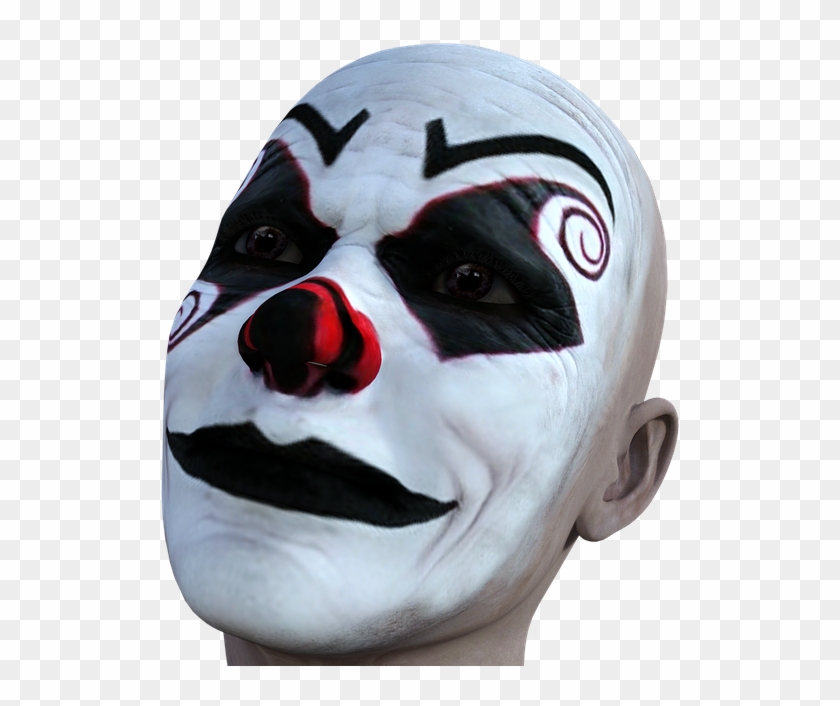 Italian Opera Clown Always Crying Clipart #1195003