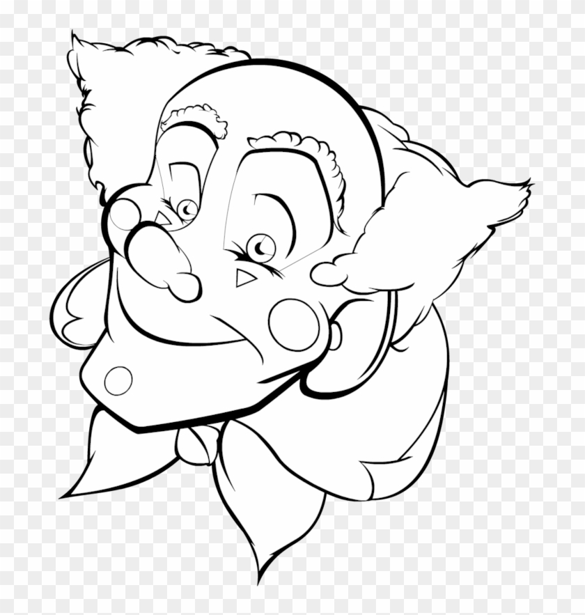 Adult Draw Clown Draw Clowns Scary - Happy Drawings Of Clowns Clipart