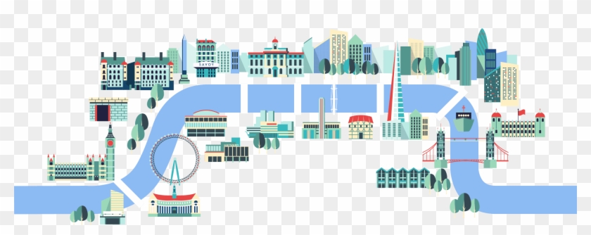 View Our Family Offers And Group Discounts - River Thames Illustration Clipart #1195194