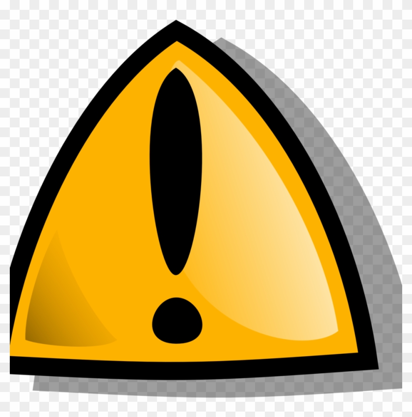 Warning Sign Orange Rounded - Warning Sign Clipart