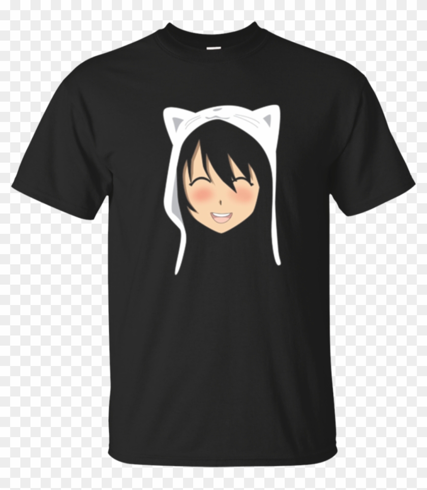 Anime Face Cat Shirt, Manga Lover Otaku Style Japanese - Stranger Things Adidas T Shirt Clipart #1195737