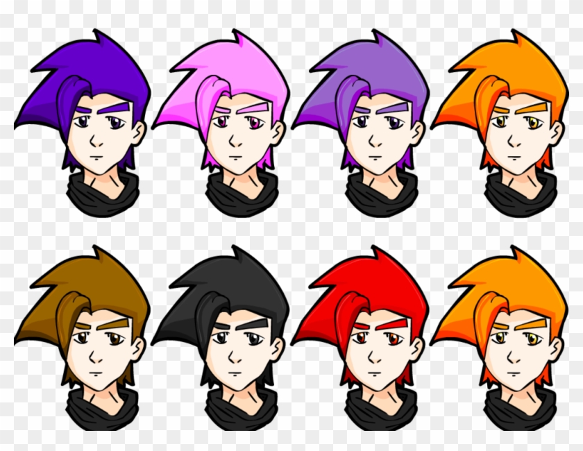 Creepy Anime Face Photo - Cartoon Clipart