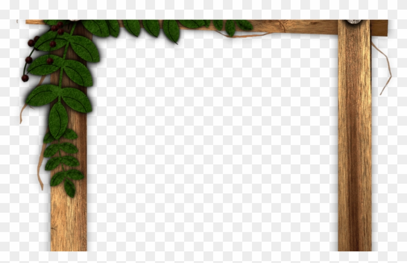 Wooden Frame Border Png - Woods Frame Clipart #1195934