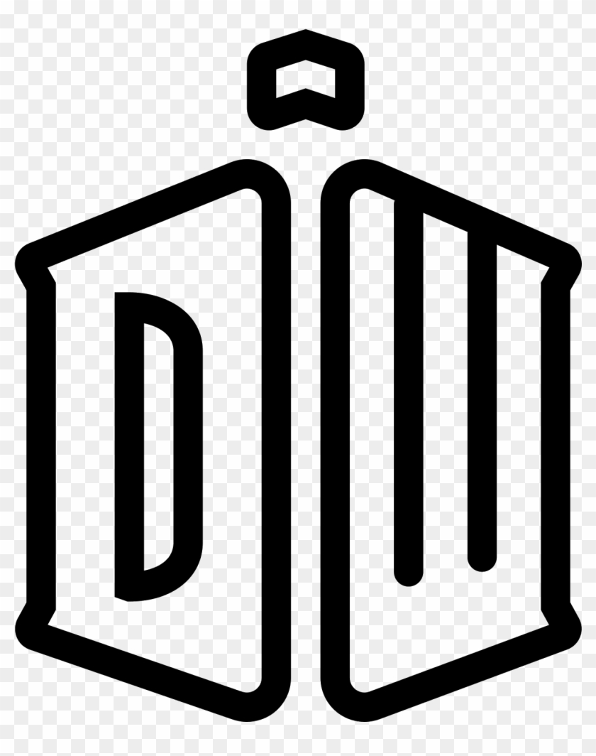 Tardis Front Display Source - Doctor Who Clip Art - Png Download