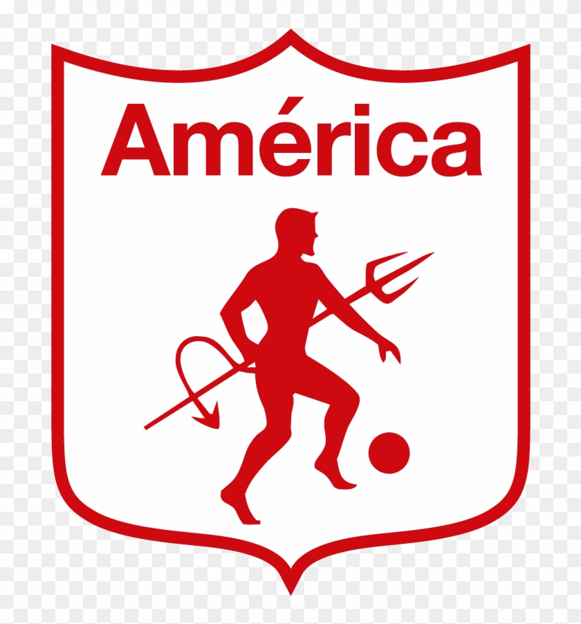 A Partir Del 2017 Se Presenta El Escudo Institucional - Escudo Del America De Cali Png Clipart