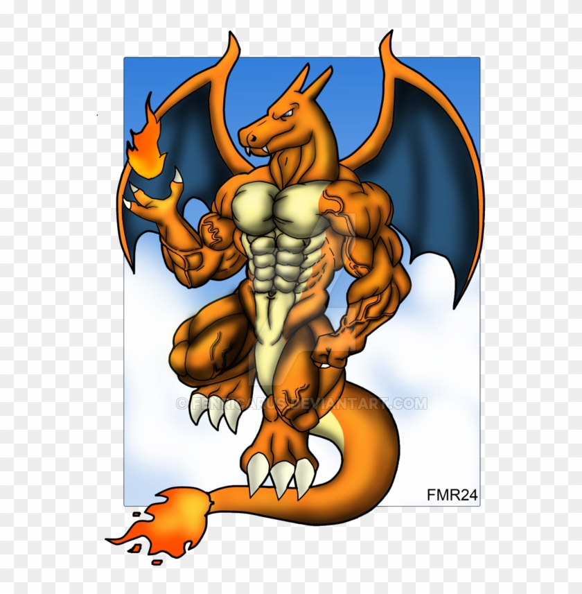 Charizard By Fenricarus-d5osem2 Clipart #1196233