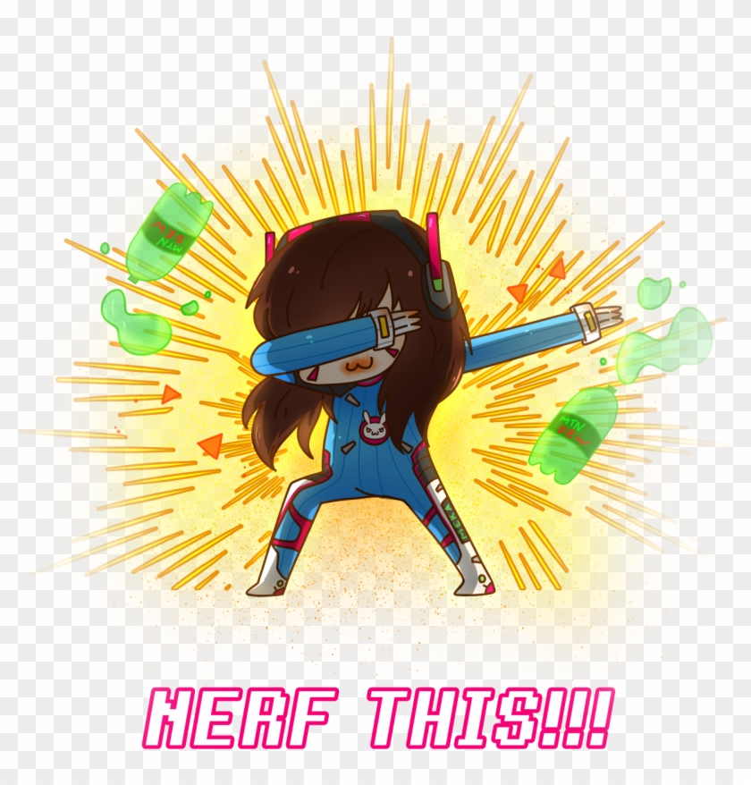 Photo Gremlin Dva, Overwatch Funny Comic, Overwatch - Gremlin Dva Gif Clipart
