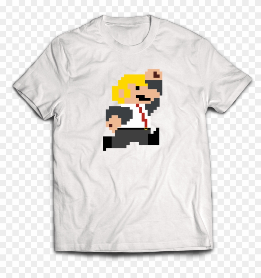 Trumpjump White Mens - Trailer Trash Tammy Shirts Clipart