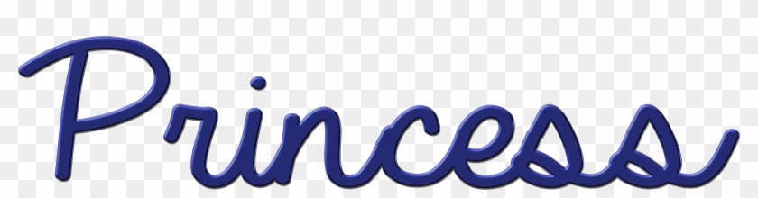 Princess Png Transparent Picture - Princess Word Transparent Background Clipart