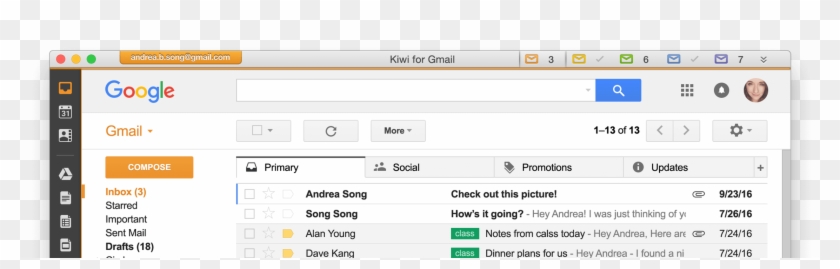 Gmail And Google Apps, For The Desktop - Gmail Clipart