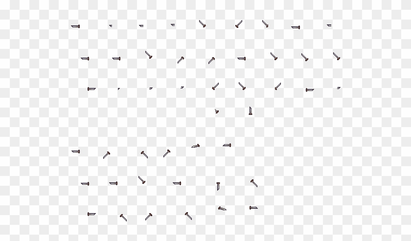 Long Knife - Lpc Sprite Sheet Gun Weapon Clipart #1196982