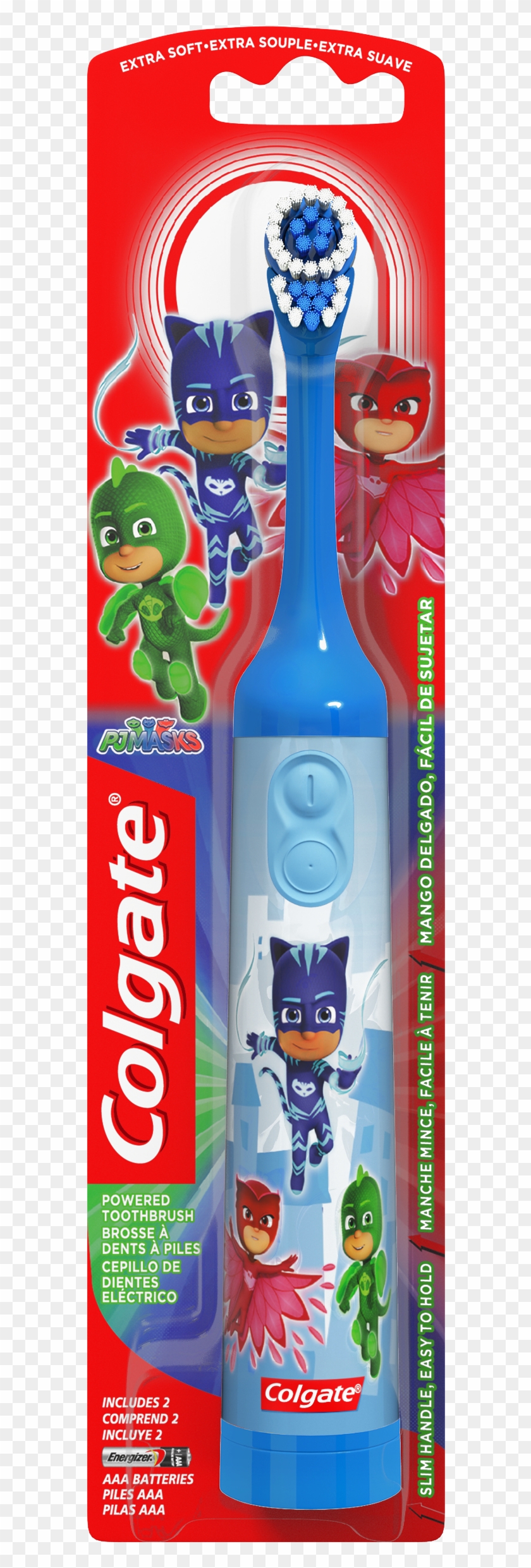 Colgate Kids Battery Powered Toothbrush, Pj Masks - Colgate Clipart #1197306