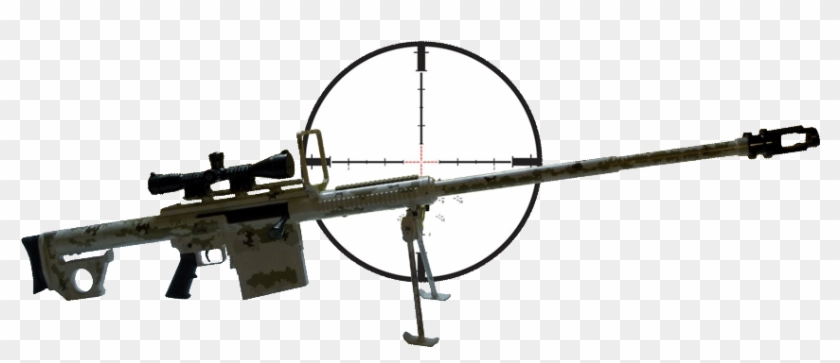 Click - Sniper Rifle Clipart #1197722