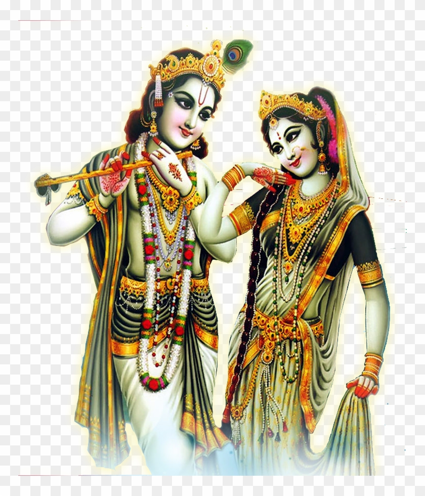 Radha Krishna Png Transparent Images - Radha Krishna Image Hd Png Clipart #1197819