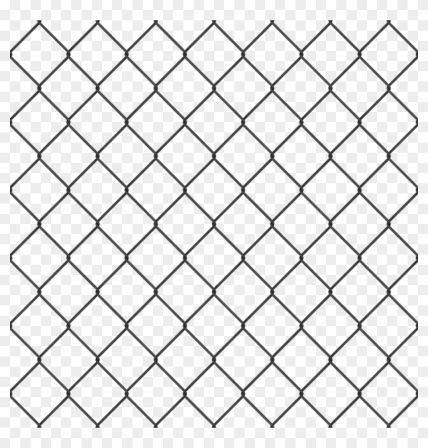 Fence Chain Link - Mesh Clipart #1198044