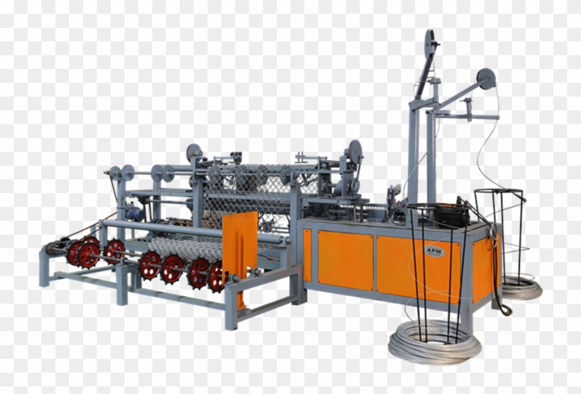 Apm Double Wire Dapu Wire Mesh Weaving Machine / Chain - Plc Apm Clipart