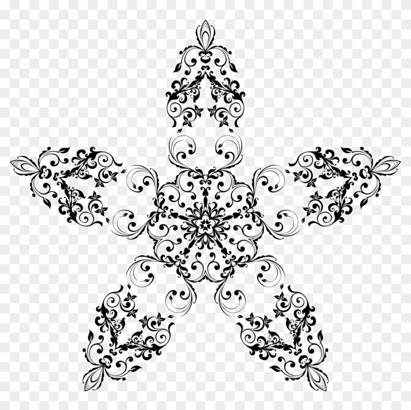 Silver Snowflake Png - Free Silver Snowflake Clipart #1198187