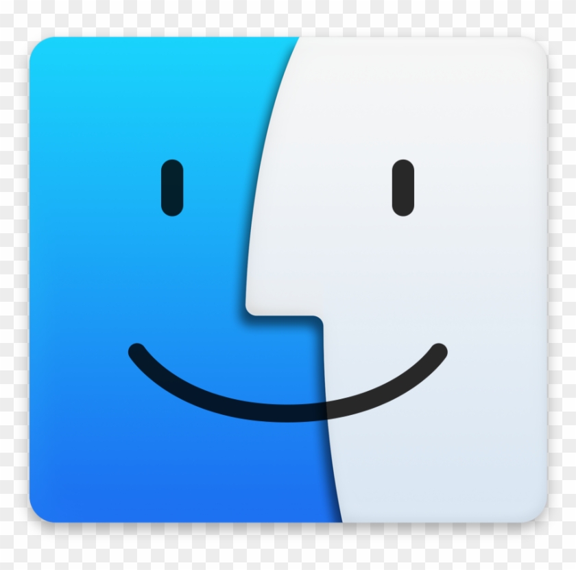 Finder Icon Macos Yosemite - Ios Finder Clipart #1198747