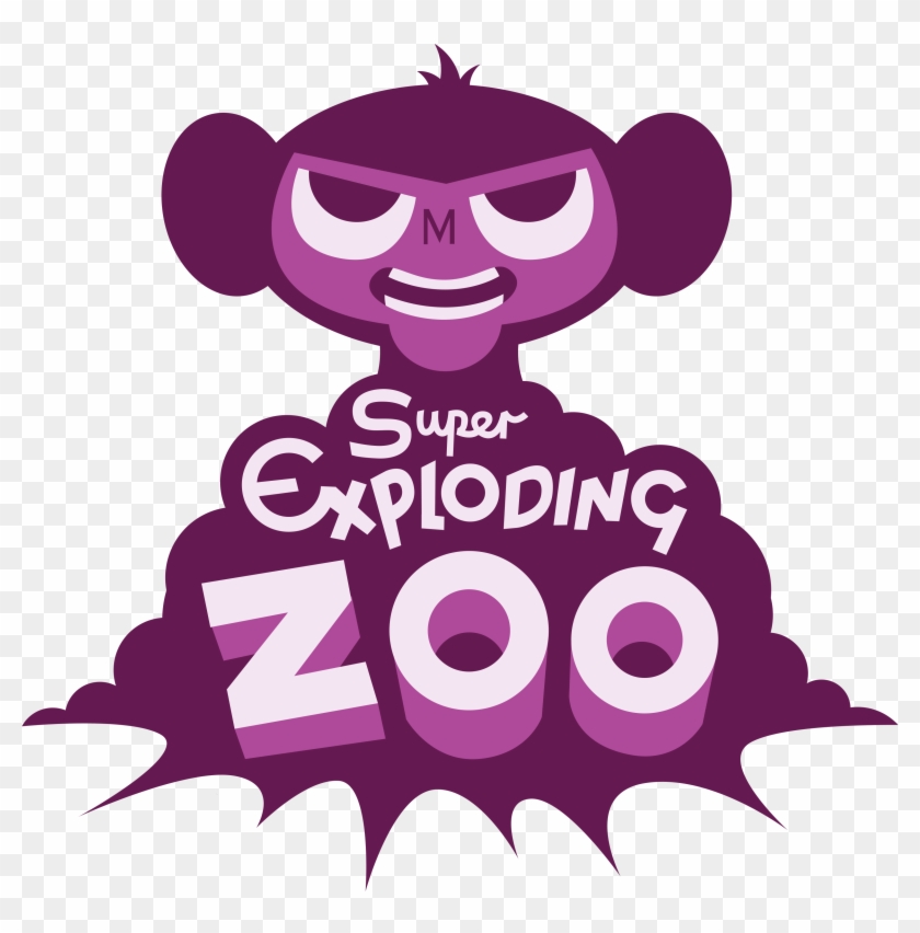 Logo - Super Exploding Zoo Ps4 Clipart #1198817
