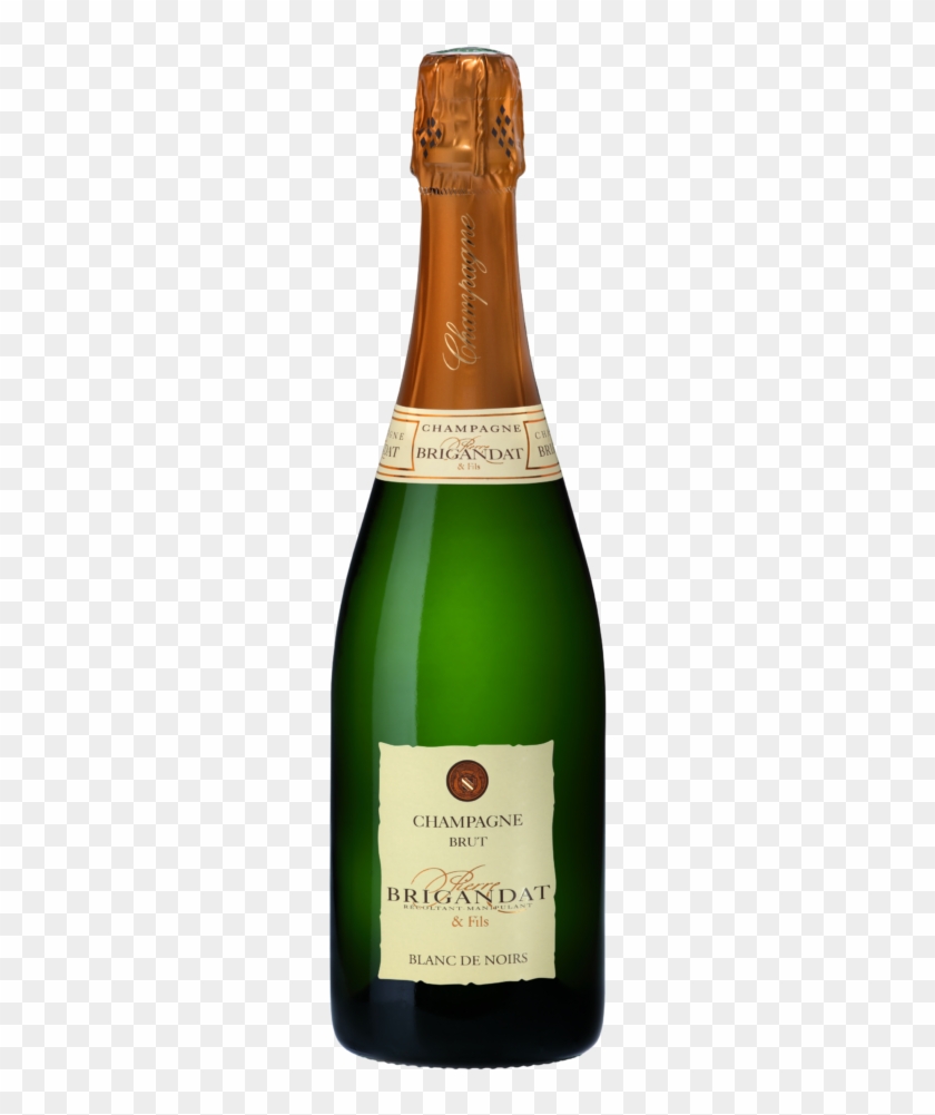 Blanc De Noirs - Glass Bottle Clipart