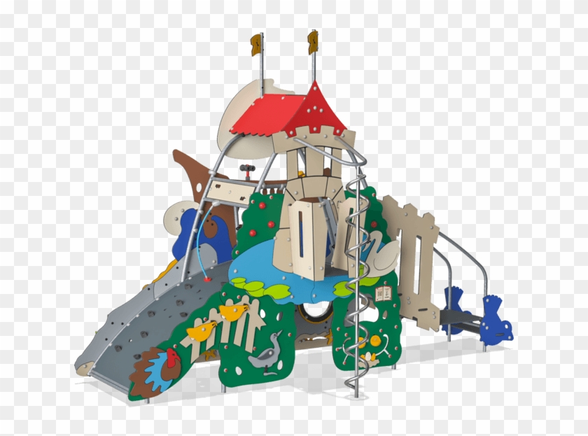 Little Mermaid & Ugly Duckling - Illustration Clipart