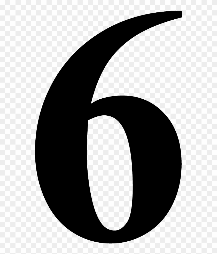 Number 6 Png Clipart