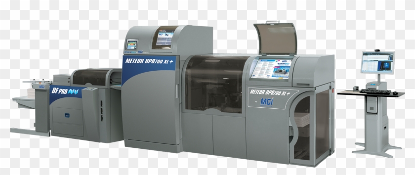 Meteor Dp8700 Xl Digital Press With Df Pro - Mgi Meteor Clipart