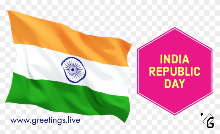 Indian Flag On Republic Day Png Image Free - Flag Clipart