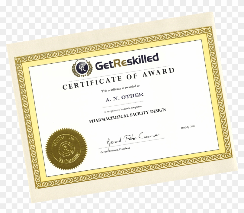 Pharmaceutical Facility Design - Iq Oq Pq Certificate Clipart