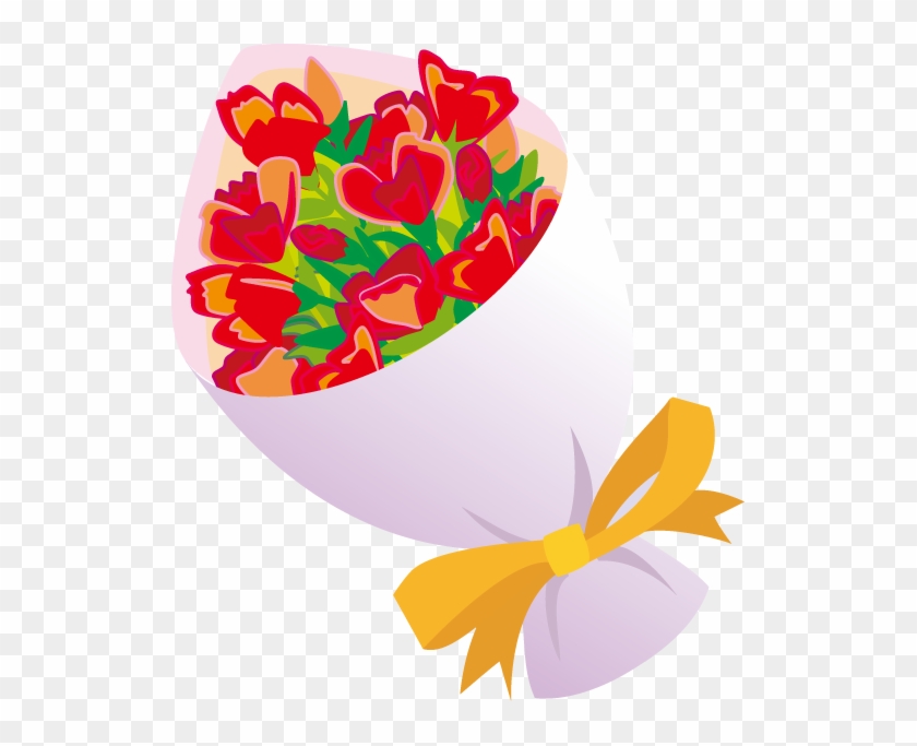 Bouquet Of Flowers Clipart - Bunch Of Flowers Clipart - Png Download #120367