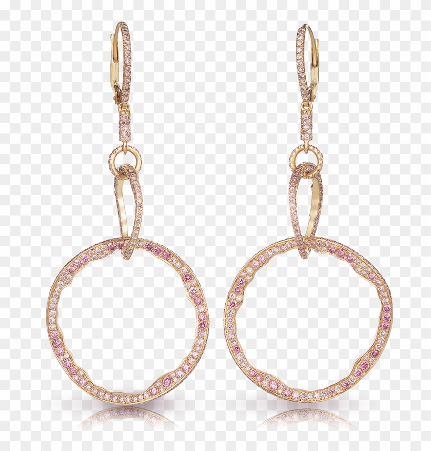 Fabergé Mala Powder Pink Earrings Drop Earrings Feature - Faberge Jewellery Clipart