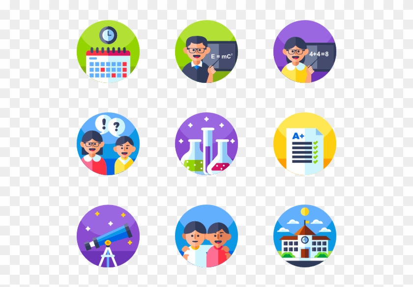 Back To School - Flaticon Classroom Clipart #120438