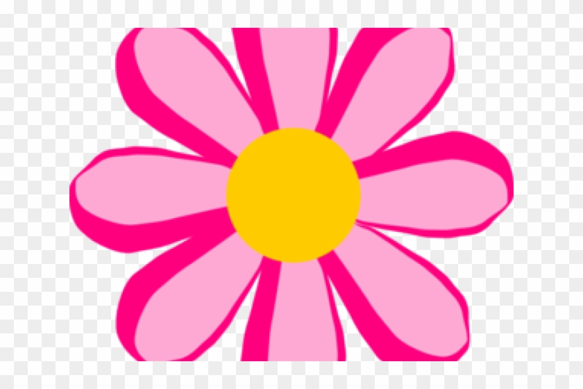 Pink Flower Clipart Cool Flower - Flor Con 8 Petalos - Png Download #120464