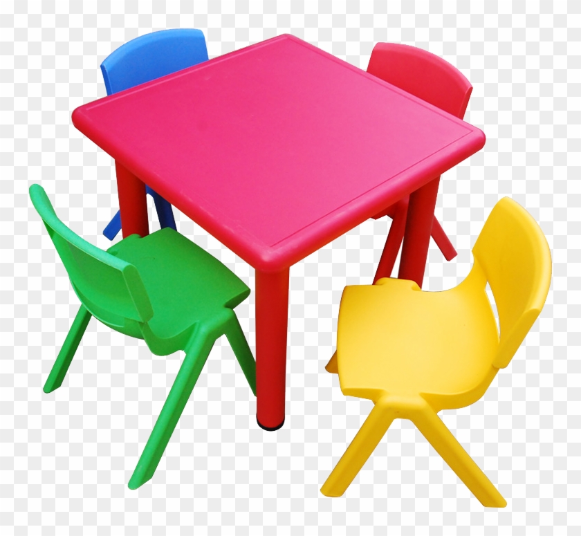 Plastic Chairs And Tables Png Clipart
