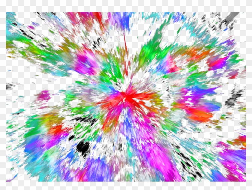 Free Png Download Abstract Color Transparent Png Images - ระเบิด สี Png Clipart