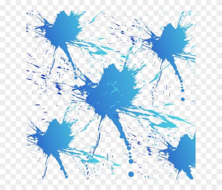 Color Splash Blue Png Clipart