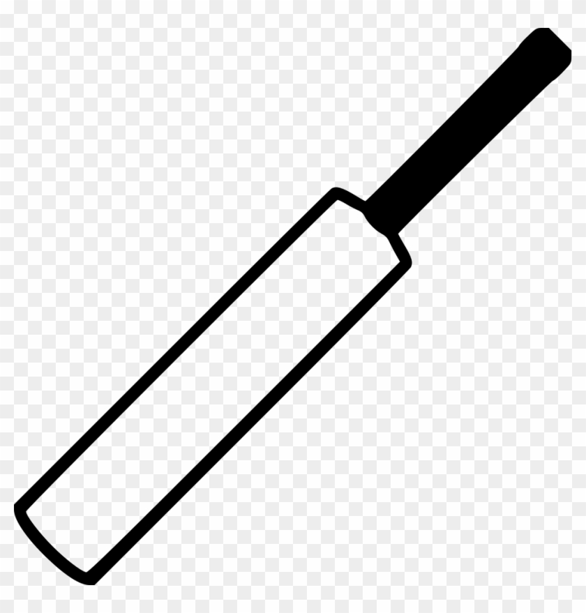 Png File Svg - Cricket Bat Coloring Pages Clipart #120883