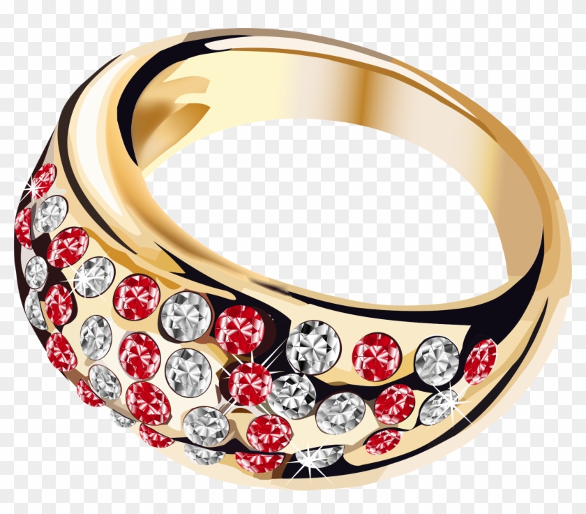 Gold Ring Png - Imitation Jewellery Design Png Clipart