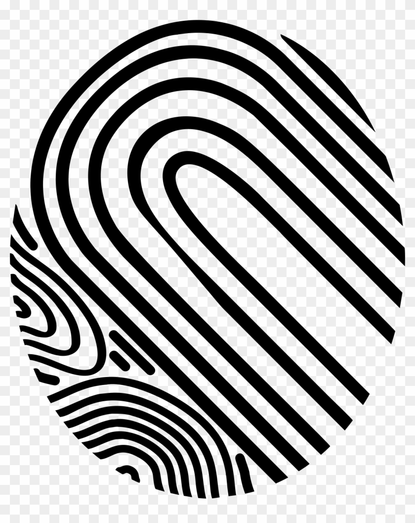 Anatomy Biology Fingerprint - Dấu Vân Tay Png Clipart #121019