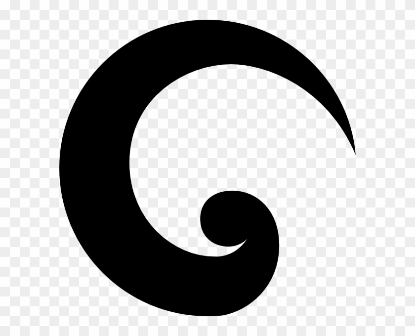 Swirl Clip Art At Clker - Oval Swirl Vector Transparent - Png Download