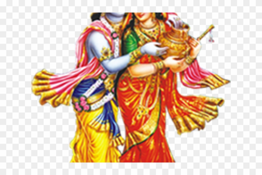 Radha Krishna Png Transparent Images - Radha Krishna Image Hd Png Clipart