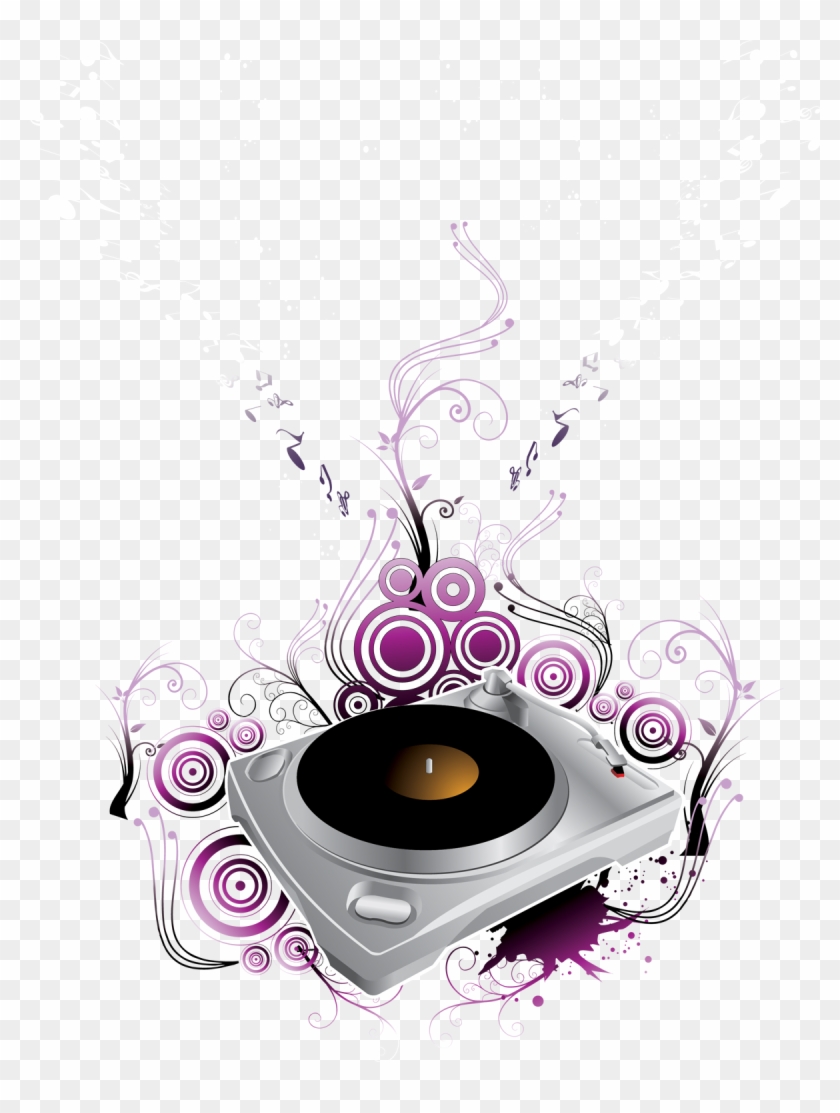 Poster Background Editing Png 's - Dj Vector Clipart
