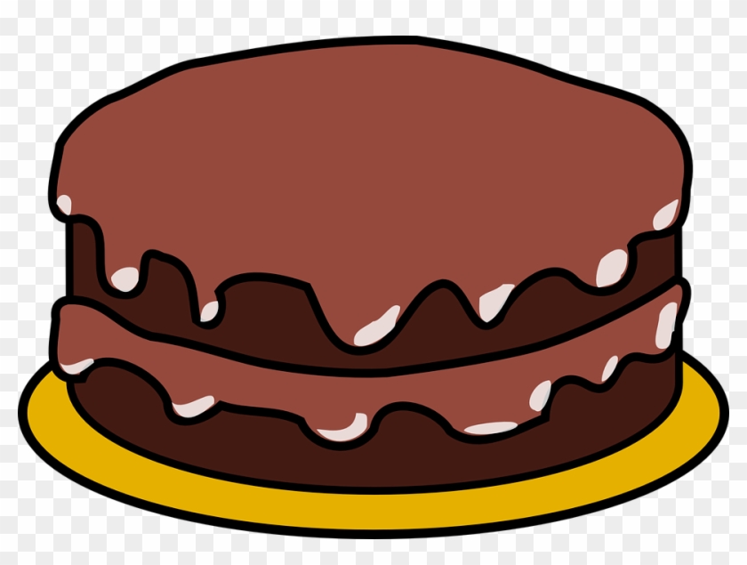 The Latest Cartoon Cakes For Kids - Chocolate Cake Clipart - Png Download #121712