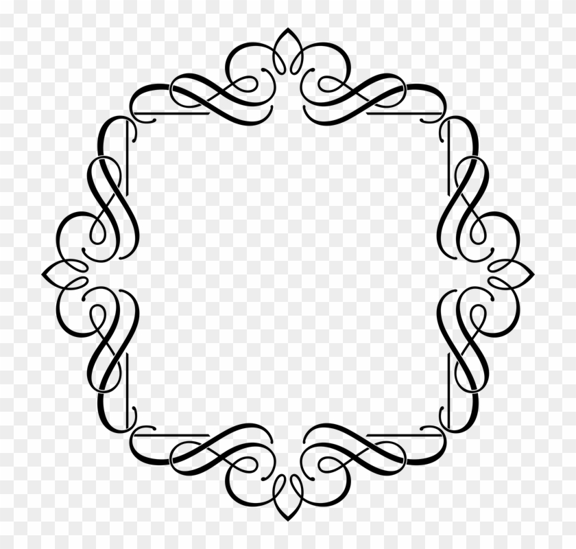Flourish Border Clipart #121771