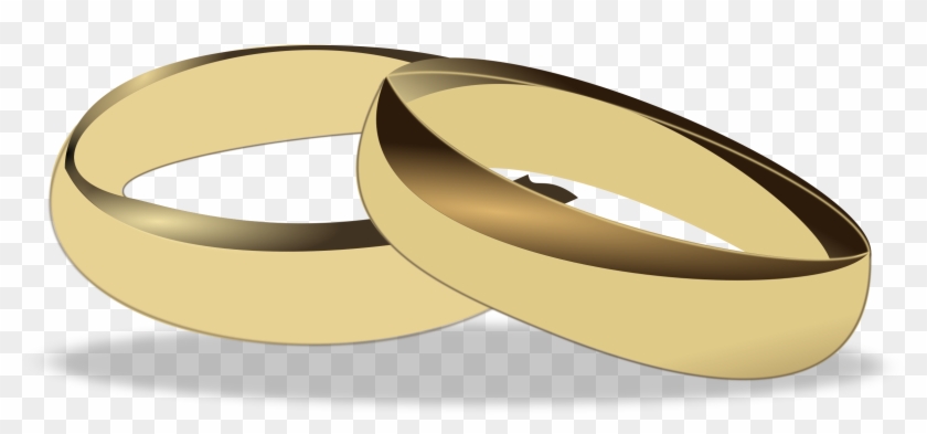 Wedding Rings Clipart, Vector Clip Art Online, Royalty - Wedding Rings Clipart - Png Download